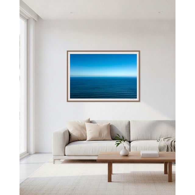 Not Yet Made - Made To Order "Sea_Sky_002" Contemporary Aerial View Limited Edition Photograph by Bernhard Lang For Sale - Image 5 of 9