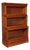 Waterfall Bookcase in Oak from Globe Wernicke For Sale