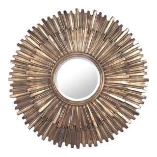 Glenn Mirror in Gold For Sale
