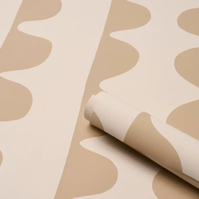 Schumacher Schumacher X Hadiya Williams Drift Wallpaper In Wafer For Sale - Image 4 of 7