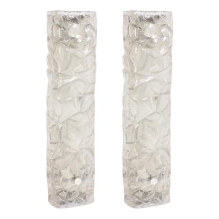 Murano Glass Sconces from Kaiser, Germany, 1970s, Set of 2 For Sale