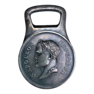 Mid 20th Century Christofle Silver Plated Napoleon Empereur Bottle Opener
