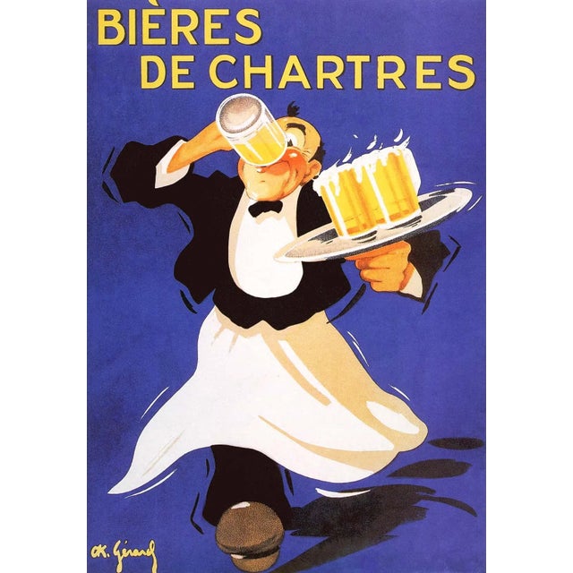 Title: Bieres De Chartres Medium: Giclee Printed: on Watercolor paper Printed by: Fine Art Museum Condition: Fine –...