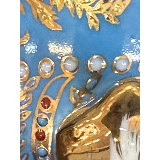 Blue Egg Container in Meissen Porcelain For Sale - Image 8 of 12