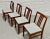 1960s Mid Century Modern Dining Chairs, Made in Denmark, Set of 4 For Sale - Image 5 of 12