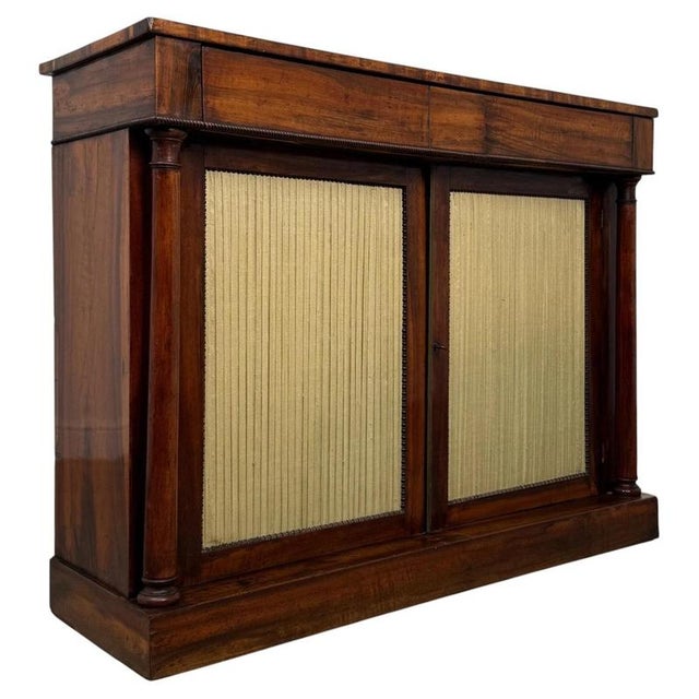 Antique 19th Century Regency Mahogany Cupboard For Sale - Image 6 of 12