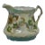 Vintage Bavarian Porcelain Creamer — Hand-Painted Floral, Ribbed Body, Red “Germany” Mark For Sale