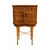 Art Deco Illuminated Bar Cabinet in Briar Root and Mirrors, 1930s For Sale - Image 3 of 7
