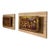 Sculptural Wall Art – Antique Chinese Giltwood Carved Floral Panels, Pair For Sale
