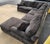 Textile Four-Piece Forest Green Corduroy Sectional Sofa Attributed to Arhaus For Sale - Image 7 of 8