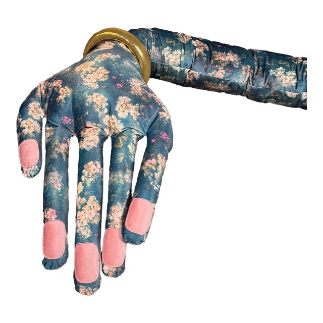 Large Colorful Hand Shaped Pillow , Statement Decorative Cushion, Unique Home Decor For Sale