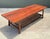 Vintage Swedish Dux Woven Leather and Teak Coffee Table For Sale - Image 10 of 12