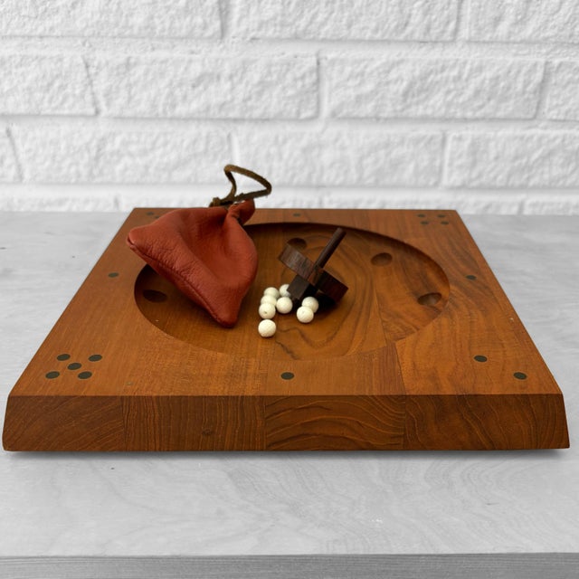 A beautiful board game, model Roulette, developed by danish architect, mathematician and poet Piet Hein in the 1960s....