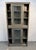 Mid 20th Century Industrial Stackable Metal Cabinet With Sliding Glass Doors For Sale In New York - Image 6 of 18