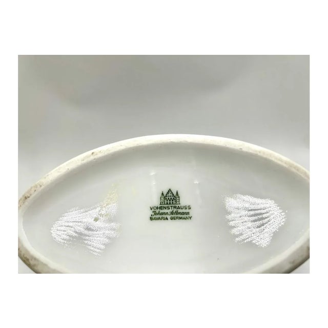 Ceramic Porcelain Vase by Johann Seltmann Vohenstrauß, Germany, 1950s For Sale - Image 7 of 10