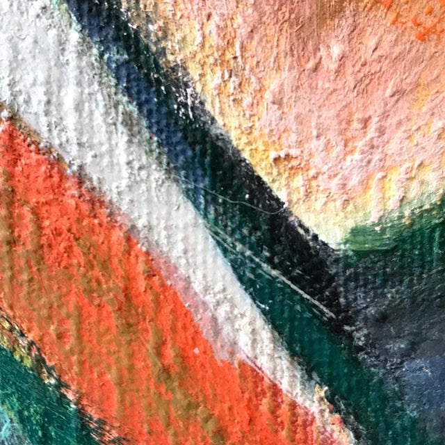 Mid-Century Abstract Still Life Painting For Sale - Image 11 of 13