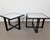 Vintage Galaxy Side Tables by Umberto Asnago for Giorgetti, 1980s, Set of 2 For Sale - Image 12 of 12