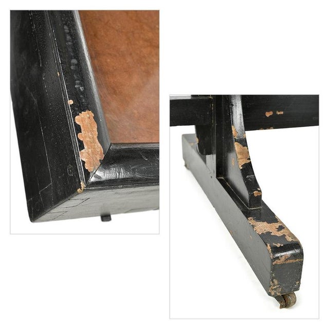 Wall Display Case on Feet For Sale - Image 4 of 5