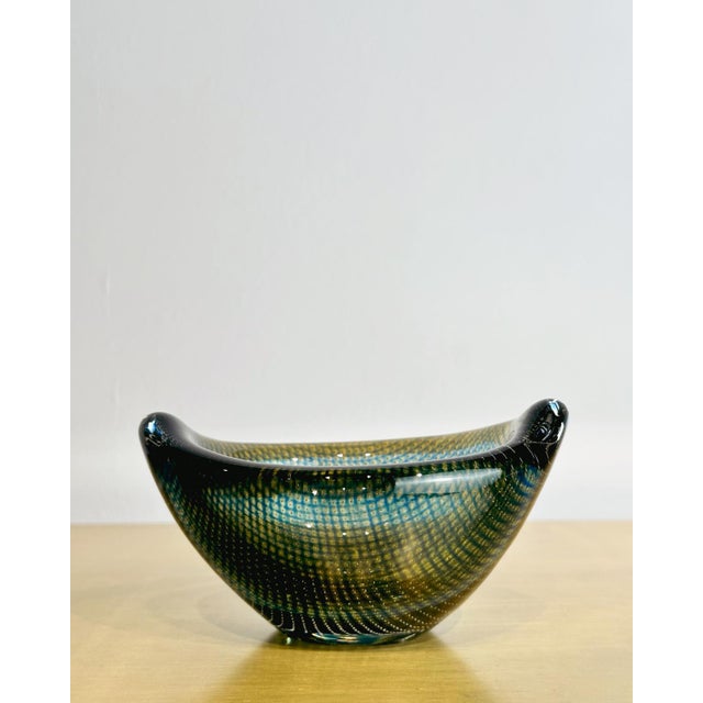 1950s Kraka Bowl by Sven Palmqvist for Orrefors, 1950s For Sale - Image 5 of 5