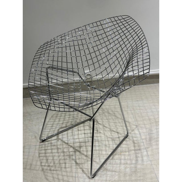 Diamond Armchair by Harry Bertoia for Knoll, 2000s For Sale - Image 3 of 10