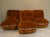 Modular 3-Seater Sofa in Steel and Velvet by Adriano Piazzesi, Italy, 1970s, Set of 3 For Sale - Image 15 of 15