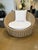 Modern Set of Arteriors Home Florian Outdoor Swivel Lounge Chairs Retail $5200 Ea For Sale - Image 3 of 16