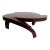Art Deco Style Rosewood Coffee Table With an Unusual Sculptural Form, 20th C For Sale