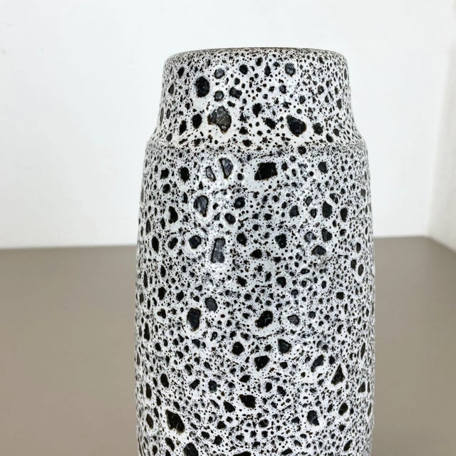 German Pottery Fat Lava Multi-Color Vase from Scheurich, 1970s For Sale - Image 6 of 14