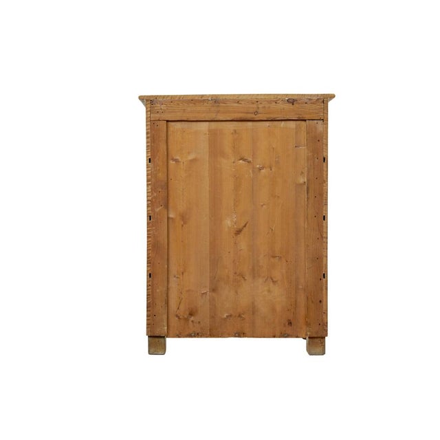 Swedish Tiger Birch Chest of Drawers, 1890 For Sale - Image 9 of 12