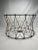 French Country French Country Adjustable Large Metal Basket For Sale - Image 3 of 7