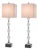 Quaintrelle Crystal Table Lamps by Currey & Company, Set of 2 For Sale