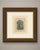An original antique hand colored copper engraving of a london street seller, lettered "hair brooms." below the image and...