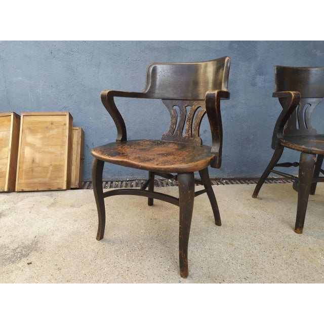 Set of Antique Armchairs by Johnson Ford For Sale - Image 9 of 18