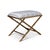 2020s Lauderdale Brass Bamboo Leg Bench, Mozzi For Sale - Image 5 of 5