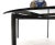 Smoked Glass Round Top X-Base Coffee Table For Sale - Image 10 of 11