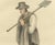 After Miss Semple, Laborer Near Valenciennes, Working Dress, 1817, Engraving For Sale - Image 4 of 9
