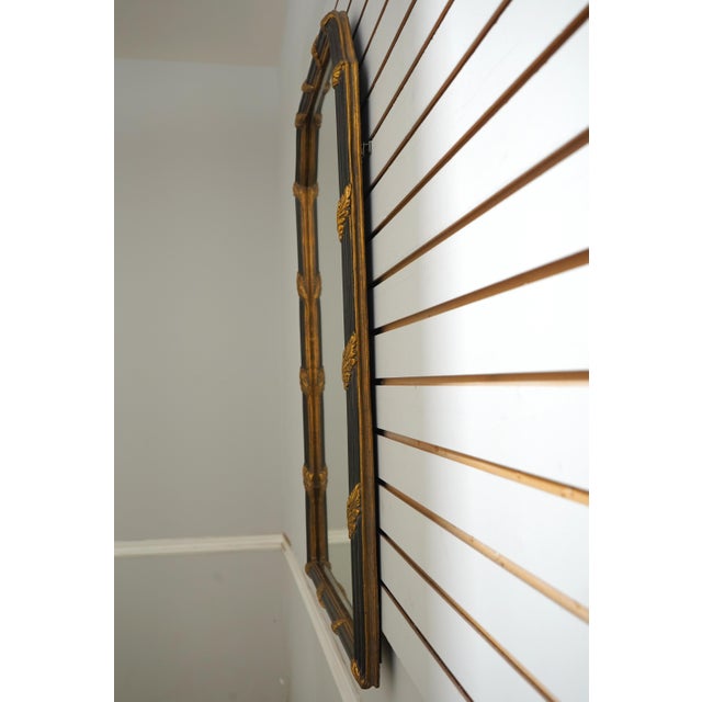 Age: Approx. 30 Years Old Details: Intricate Scrolled Details Nice Black & Gold Frame Beveled Glass Fine Carved Details...