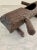 Mid-Century Cast Iron Faux Bois Log Planter For Sale - Image 11 of 14