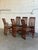 Mid-Century Modern Rosewood High Back Dining Chairs Set of 6 in Style of Schou Andersen Denmark Mid-Century Modern 1960s For Sale - Image 3 of 10