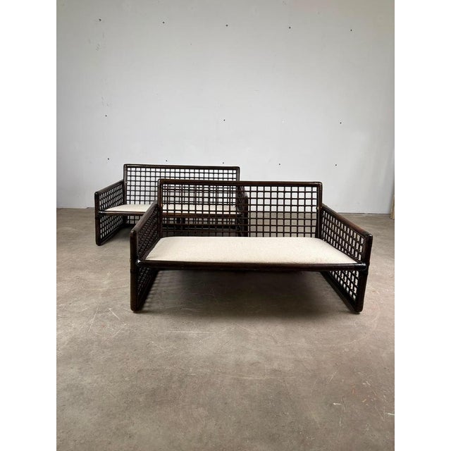 Basilian Sofas by Tobia Scarpa for B&B Maxalto, 1970s, Set of 2 For Sale - Image 6 of 14