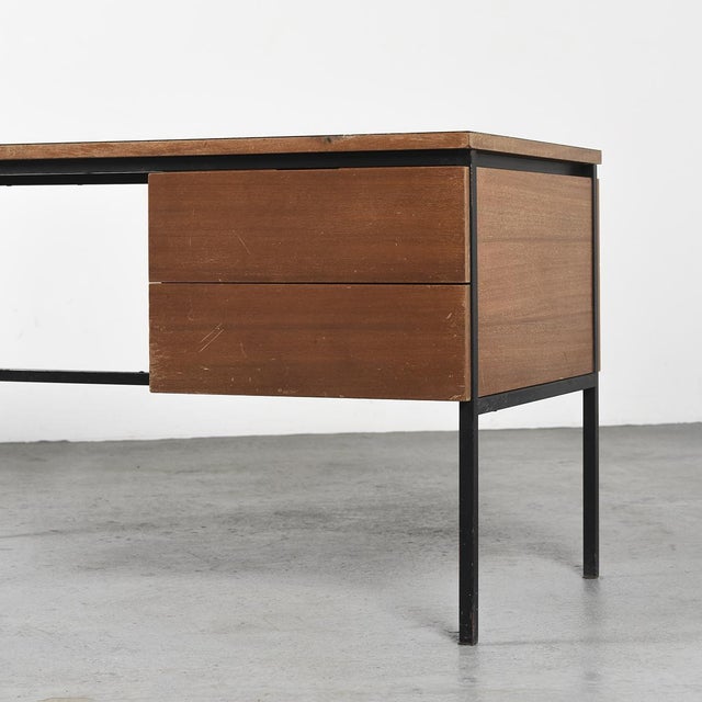 Model 620 Desk by Pierre Guariche for Minvielle, 1950 For Sale - Image 6 of 10
