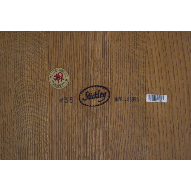 Stickley Glass Top Mission Oak Coffee Table For Sale - Image 12 of 12