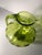 Mid 20th Century Large Blenko Optic Chartreuse Glass Pitcher Vase by Winslow Anderson For Sale - Image 5 of 7