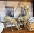 1970s Solid Brass Deers, Pair For Sale - Image 5 of 7
