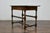 19th Century English Bobbin Leg Oak Side Table with Drawer and H Form Stretcher For Sale - Image 12 of 12