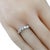 Platinum and Diamond Wedding Band Ring Size 6.25 This sparkling ring features five round brilliant cut diamonds set in...