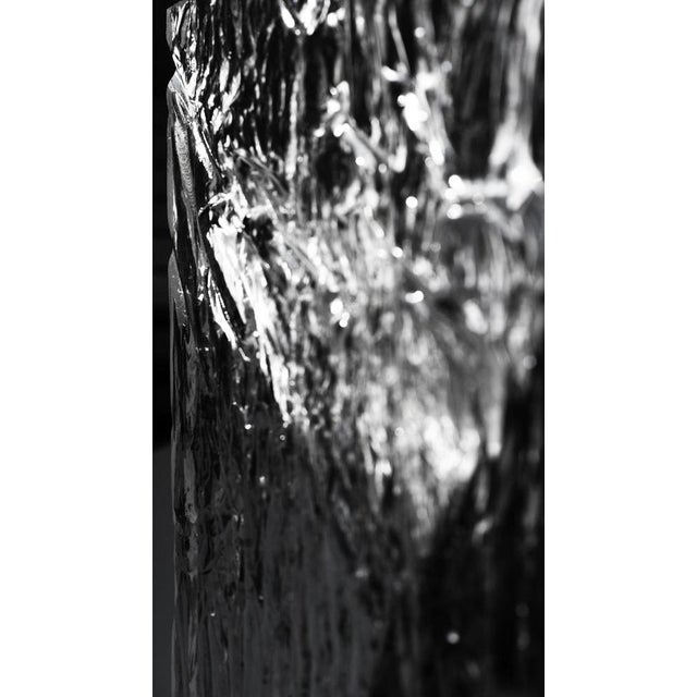 Ice Aluminum and Acrylic Glass Side Table by Baka Studio For Sale - Image 10 of 12