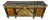 Mid 20th Century Louis XVI Style Gilt-Mounted Marquetry Commode With Green Marble Top For Sale