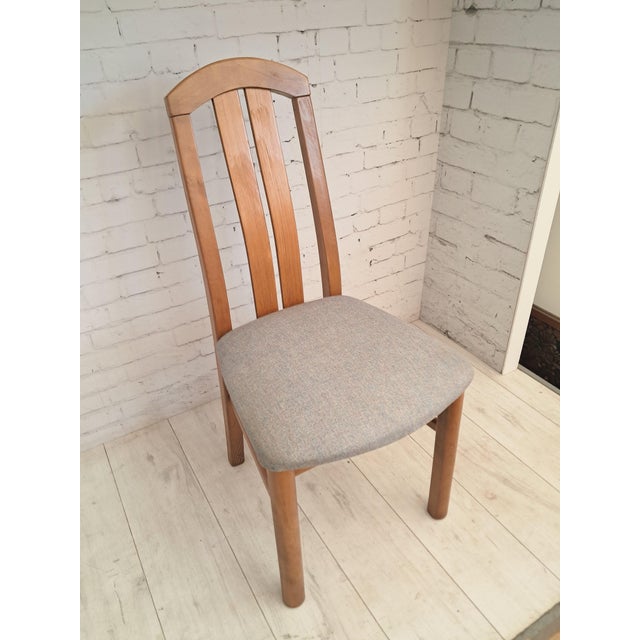 Vintage Oak Dining Chairs, 1990s, Set of 6 For Sale - Image 9 of 18