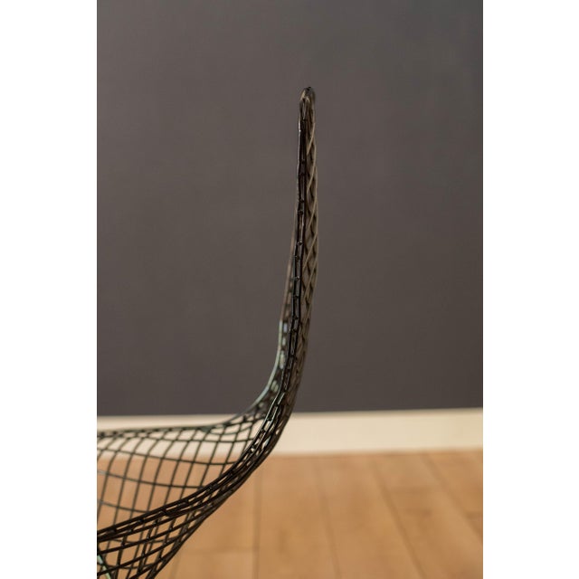 1960s Vintage Pair of Black Bird Lounge Chairs by Harry Bertoia for Knoll Associates For Sale - Image 5 of 13